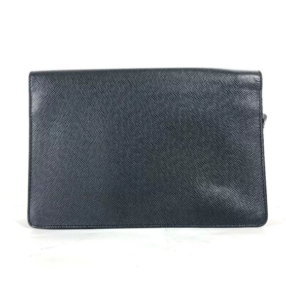 LOUIS VUITTON Taiga Belair Bag Pouch Clutch Bag with Strap - Picture 2 of 16
